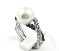Anillo Mikimoto Mujer in Oro blanco Diamante ACB21250PN - ACB21250PN